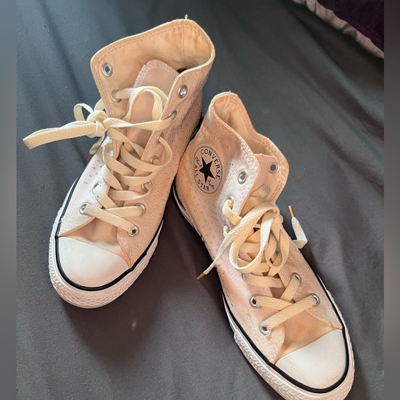 Studded Converse Hi tops - Picture 4 of 6